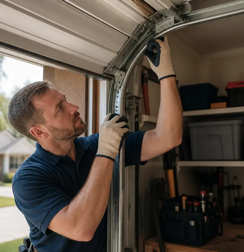 Garage Door Spring Replacement in Red Bud